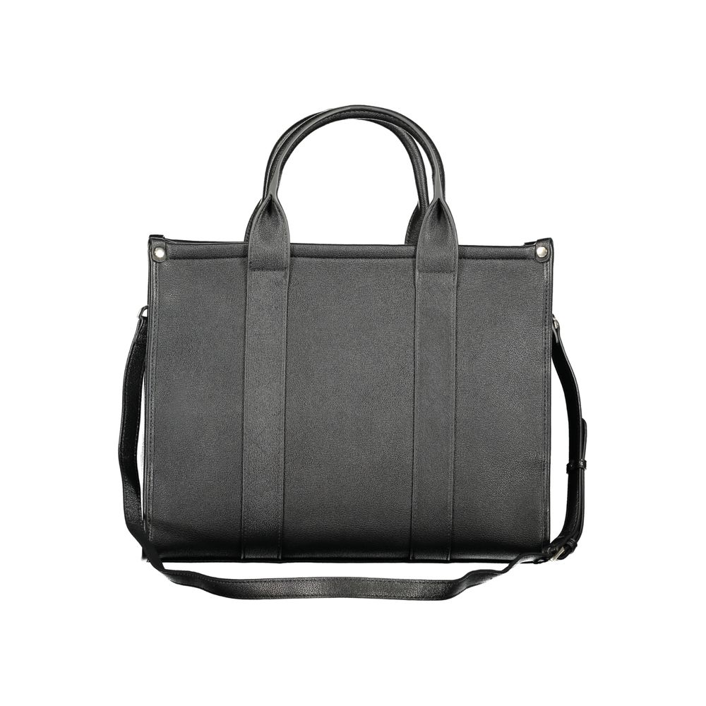 Mario Valentino Schwarze Polyethylen-Handtasche