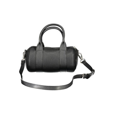 Mario Valentino Schwarze Polyethylen-Handtasche