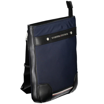 Tommy Hilfiger Blaue Polyester Männer Umhängetasche