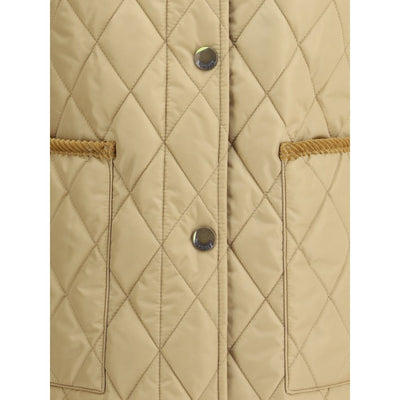 Burberry Gesteppte Jacke