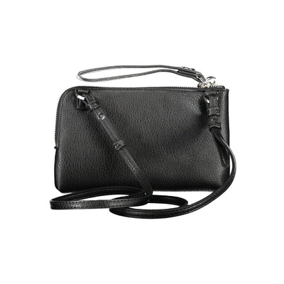 Desigual Schwarze Polyethylen-Handtasche
