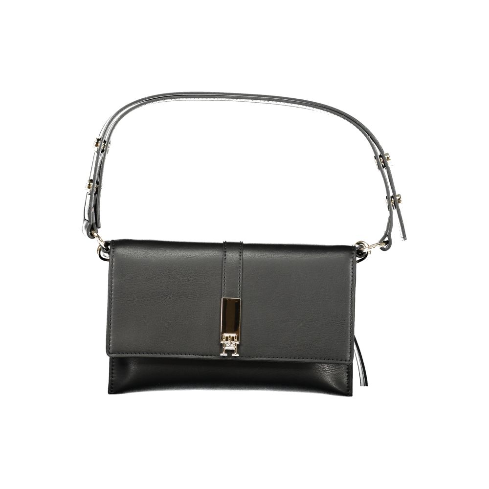 Tommy Hilfiger Schwarz Polyethylen Frauen Handtasche