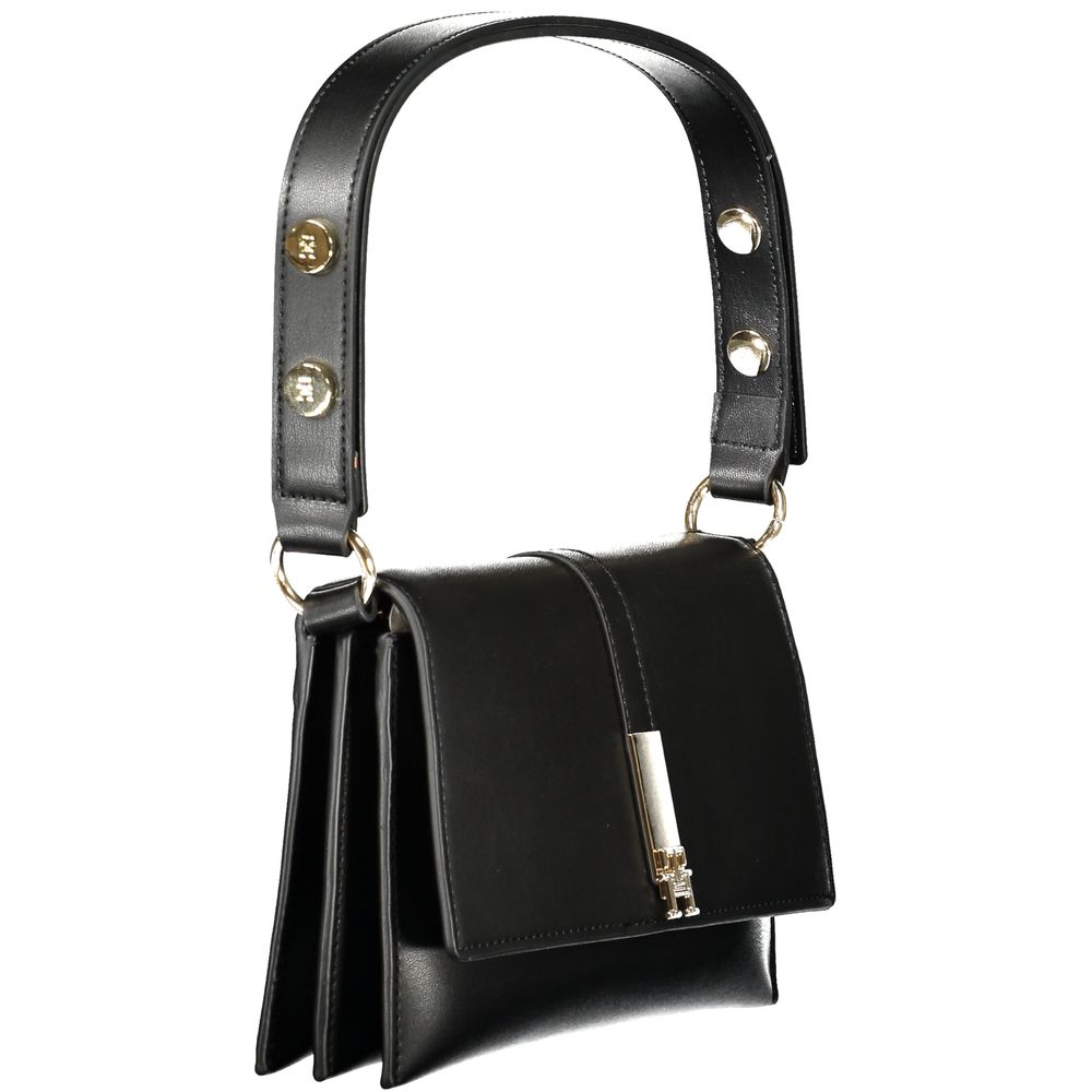 Tommy Hilfiger Schwarz Polyethylen Frauen Handtasche