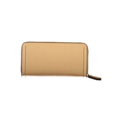Mario Valentino Beige Polyethylen Damen Geldbörse