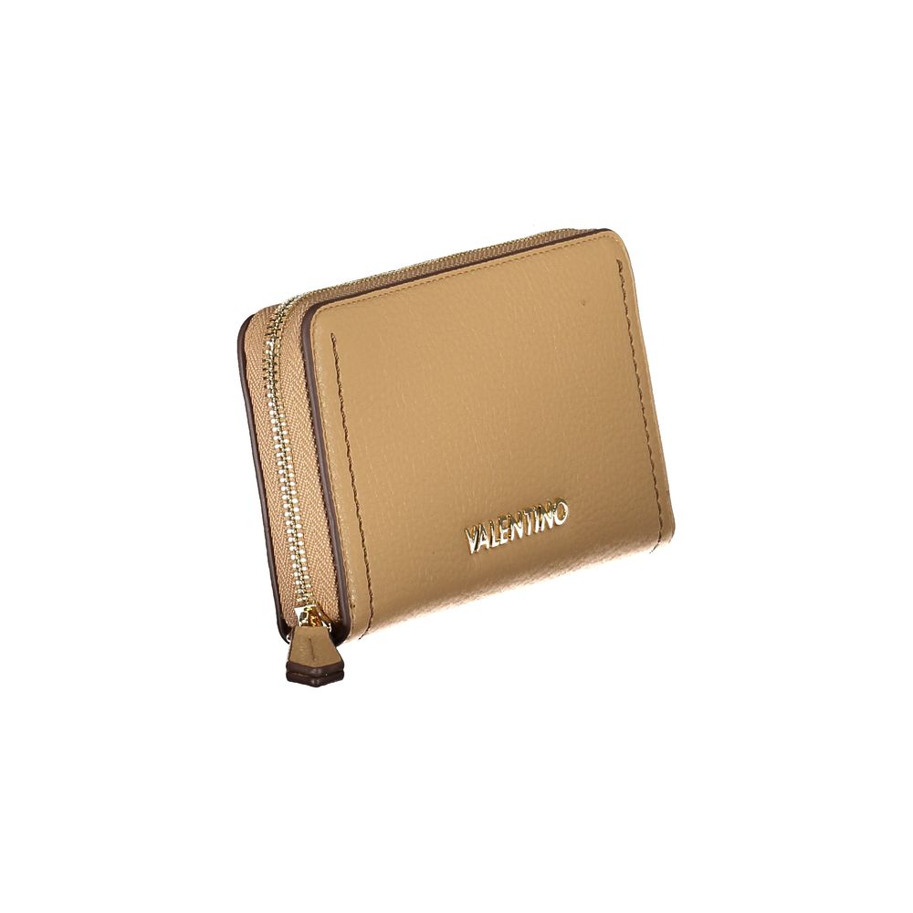 Mario Valentino Beige Polyethylen Damen Geldbörse