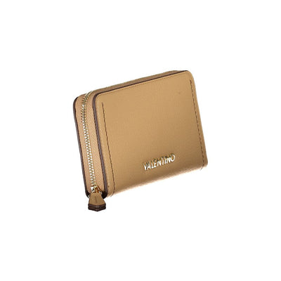 Mario Valentino Beige Polyethylen Damen Geldbörse