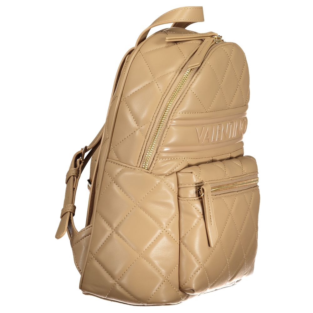 Mario Valentino Beige Polyethylen Frauen Rucksack