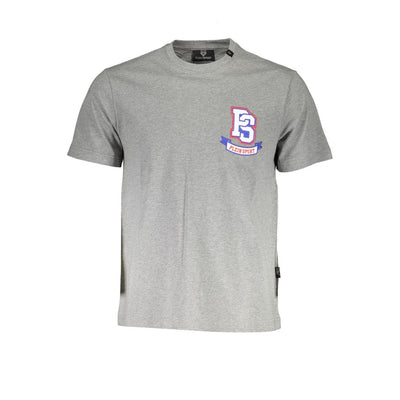 Plein Sport Braunes Baumwoll-T-Shirt für Männer