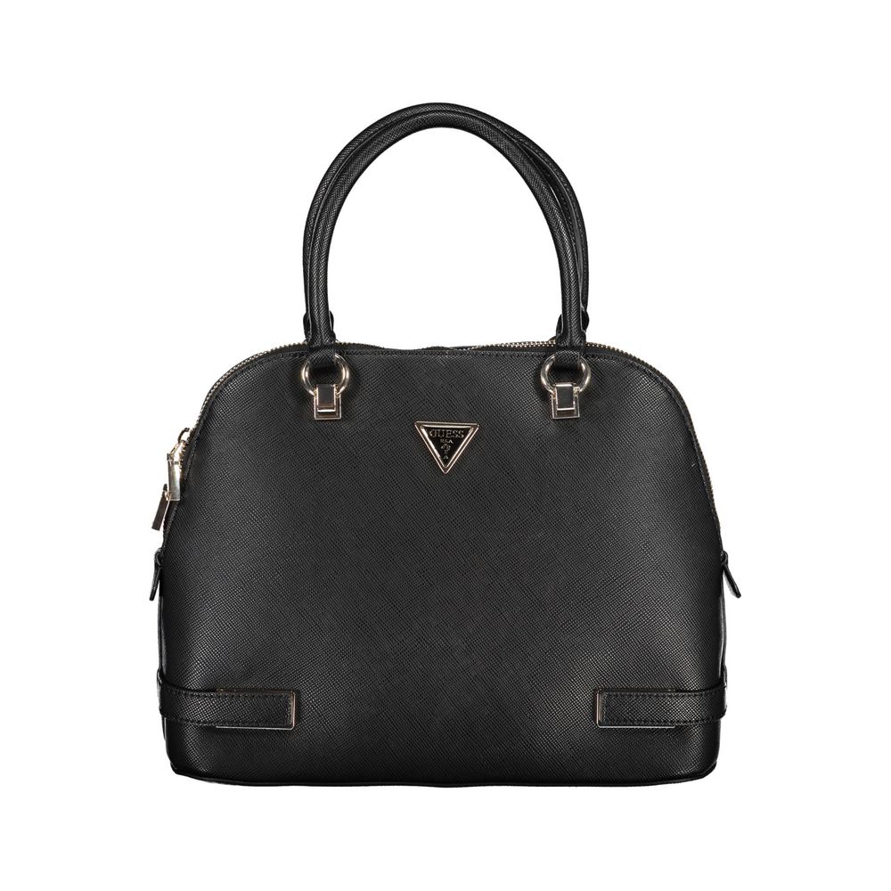 Guess Jeans Schwarz Polyethylen Frauen Handtasche