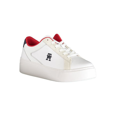 Tommy Hilfiger Sneaker aus weißem Polyester
