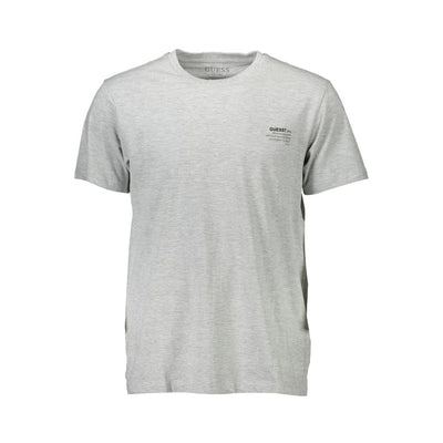 Guess Jeans Braunes Baumwoll-T-Shirt für Männer
