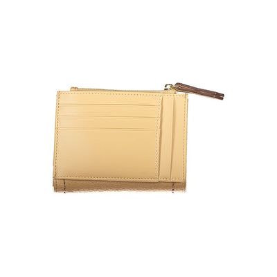 Mario Valentino Beige Polyethylen Damen Geldbörse