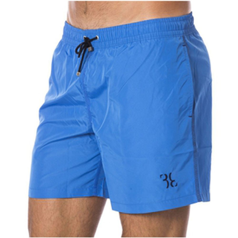 Billionaire Italian Couture Blaue Polyester-Badehose für Männer