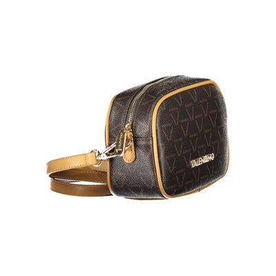 Mario Valentino Braune Polyethylen-Handtasche