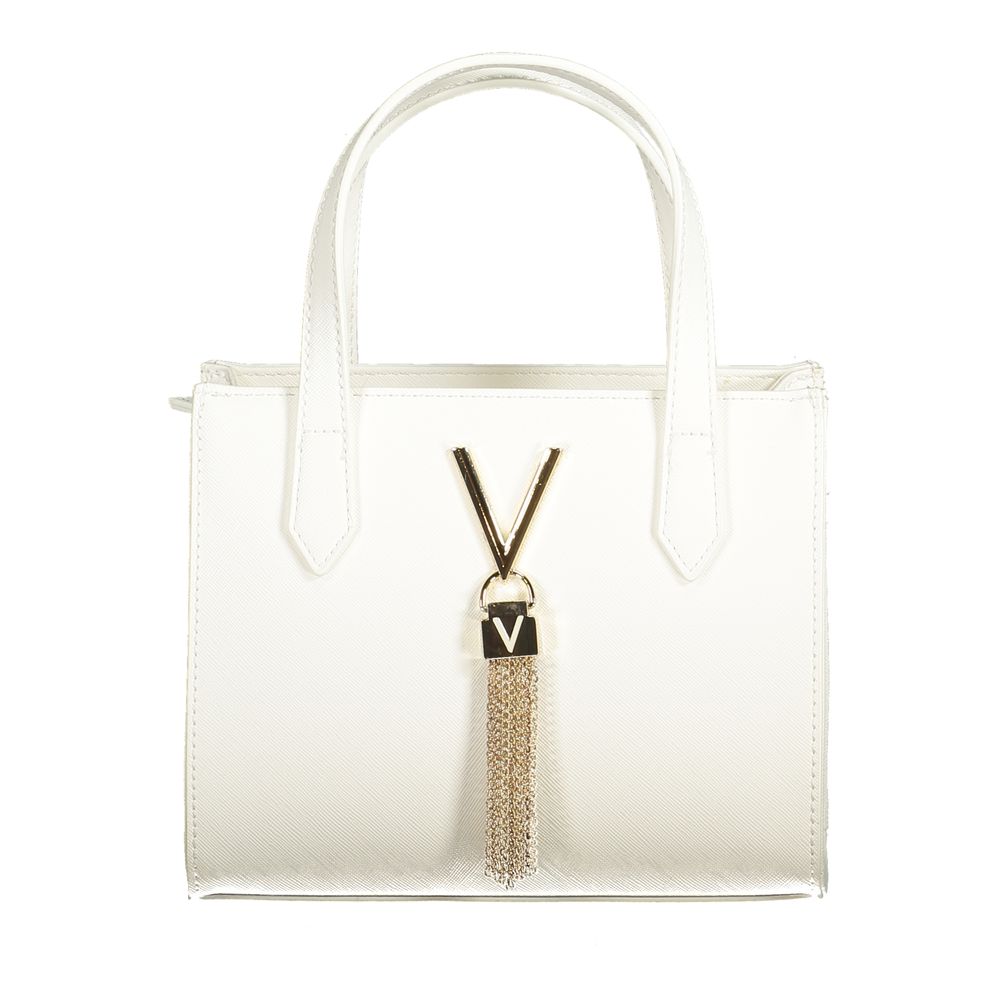 Mario Valentino Weiß Polyethylen Frauen Handtasche