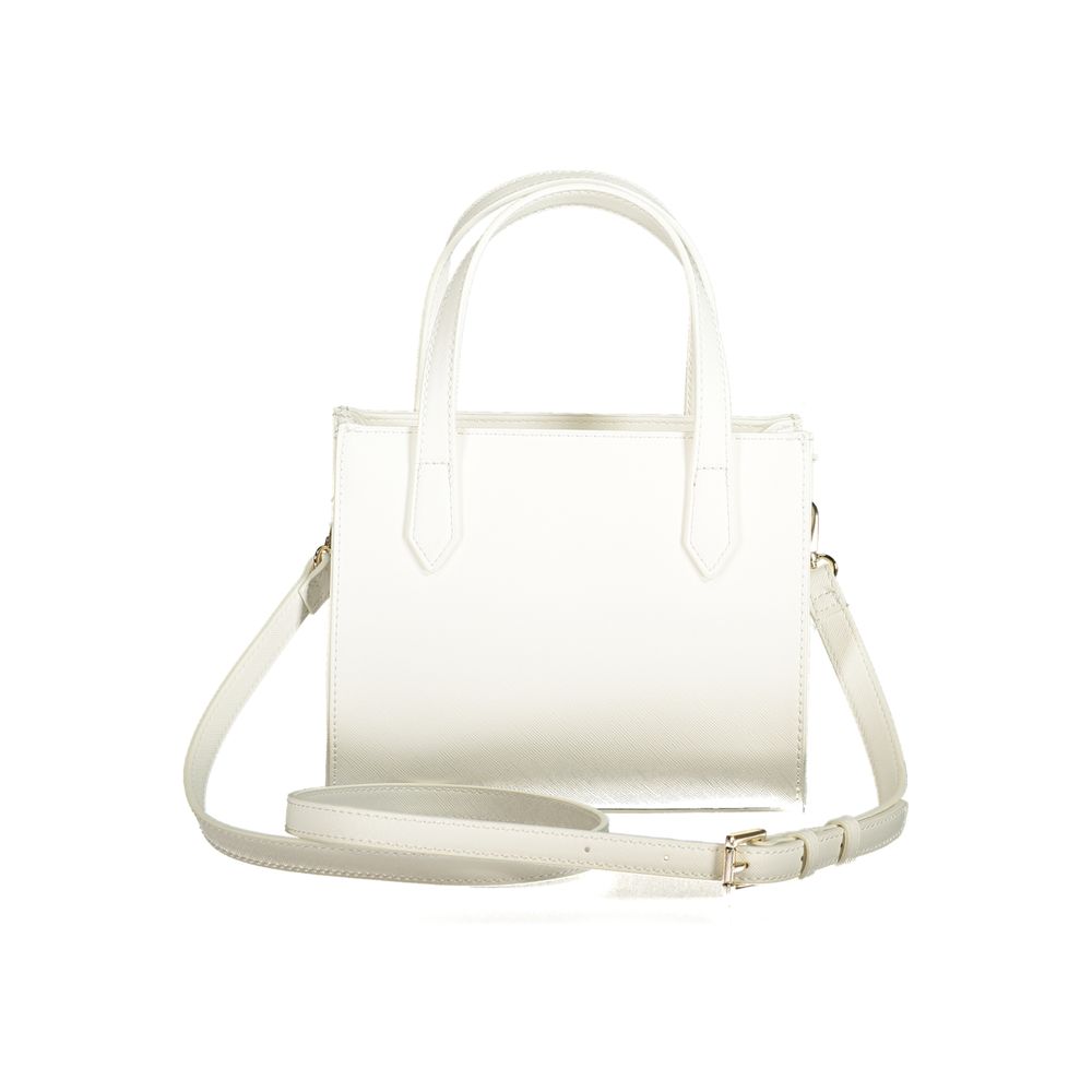 Mario Valentino Weiß Polyethylen Frauen Handtasche