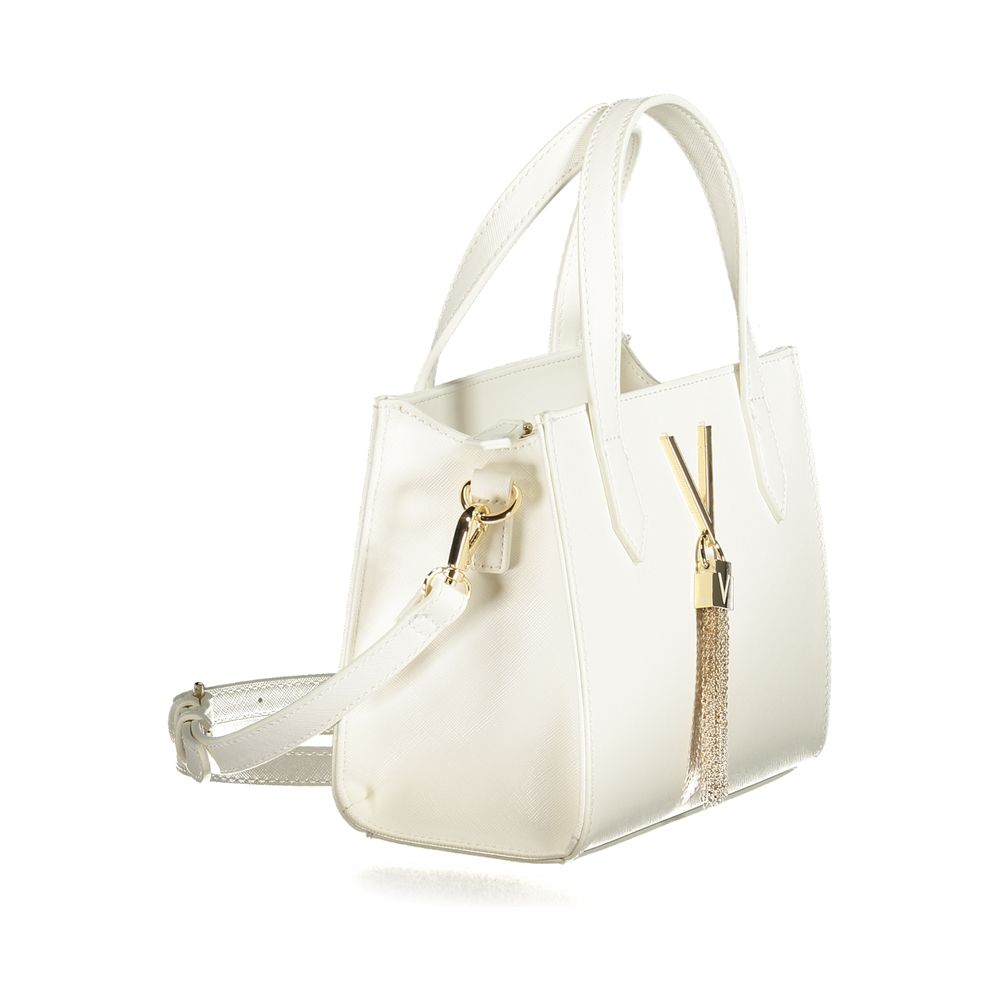 Mario Valentino Weiß Polyethylen Frauen Handtasche
