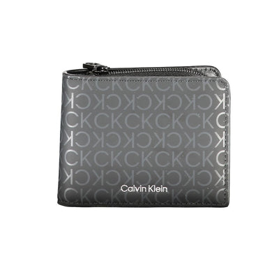 Calvin Klein Schwarzes Polyester Portemonnaie