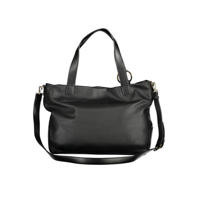 Mario Valentino Schwarz Polyethylen Frauen Handtasche
