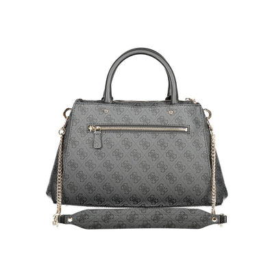 Guess Jeans Braun Polyethylen Frauen Handtasche