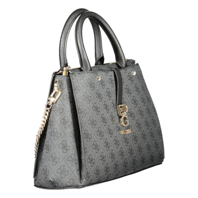 Guess Jeans Braun Polyethylen Frauen Handtasche