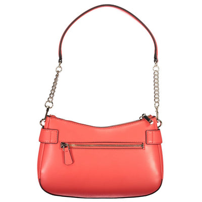 Guess Jeans Rote Polyethylen Frauen Handtasche