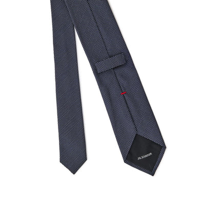 Jil Sander Blaue Seidenkrawatten &amp