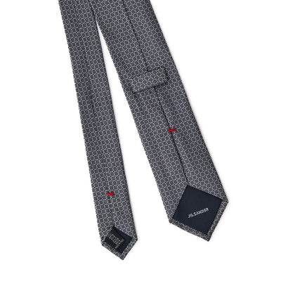 Jil Sander Graue Seidenkrawatten &amp