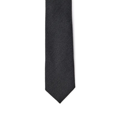 Jil Sander Schwarze Seidenkrawatten &amp