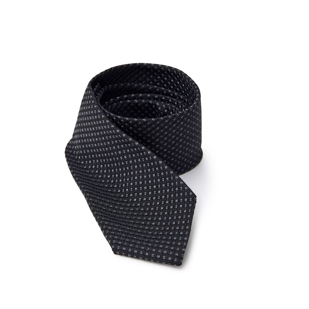 Jil Sander Schwarze Seidenkrawatten &amp
