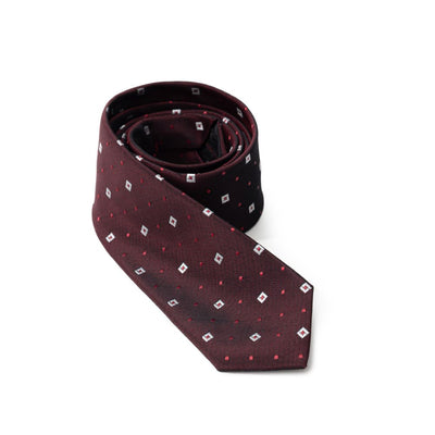 Dolce & Gabbana Bordeaux Seidenkrawatten &amp