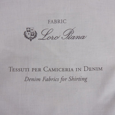 Made in Italy Blaues Baumwollhemd für Männer