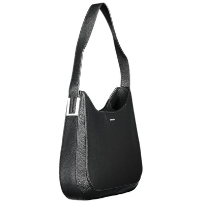 Calvin Klein Schwarz Polyester Frauen Handtasche