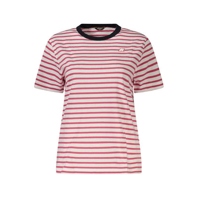 K-WAY Rosa Baumwolle Frauen T-Shirt