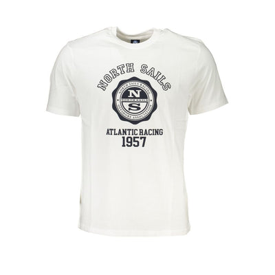 North Sails T-Shirt aus weißer Baumwolle