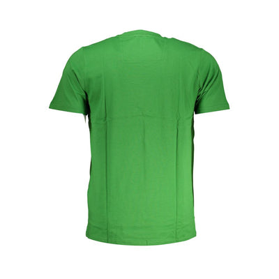 Cavalli Class T-Shirt aus grüner Baumwolle