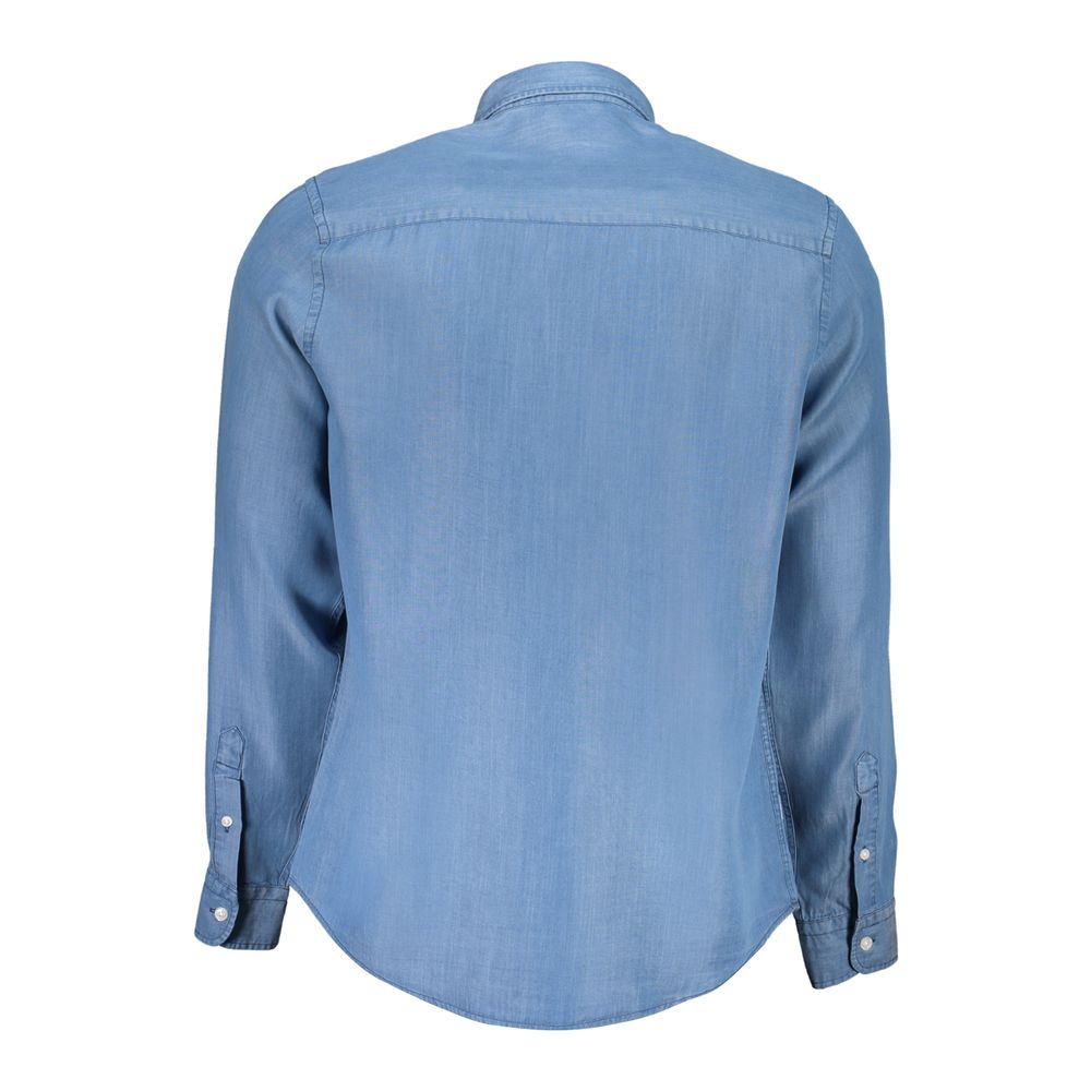 North Sails Blaues Lyocell-Hemd