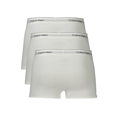 Calvin Klein Weiße Baumwolle Männer Boxer Short