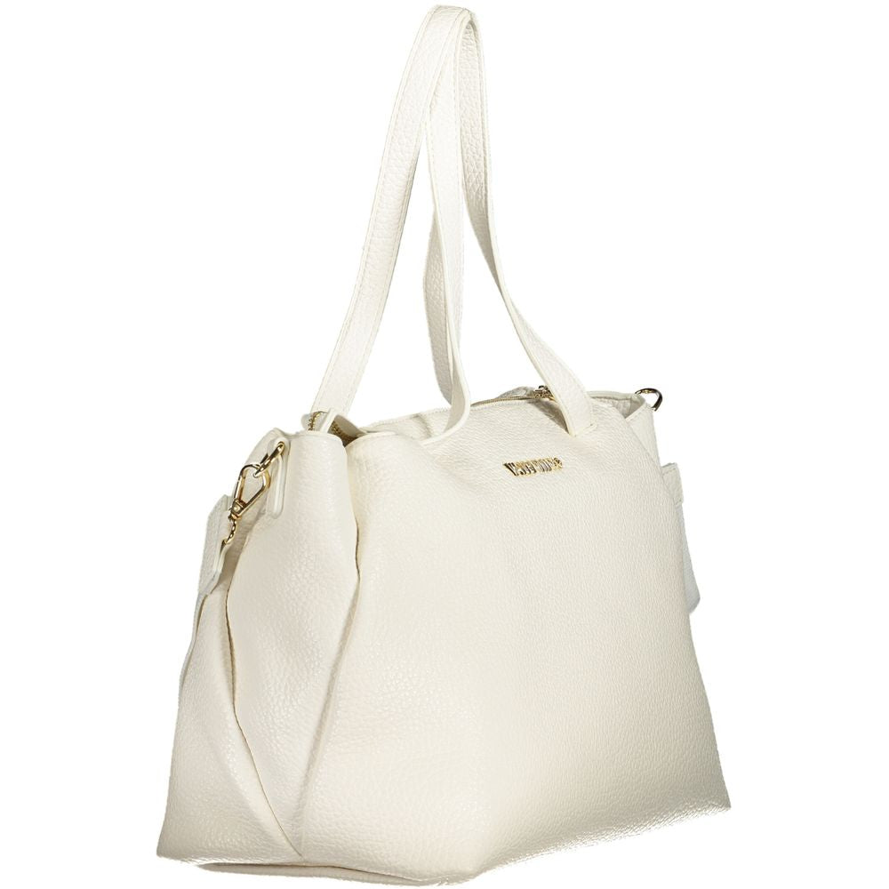 Mario Valentino Weiß Polyethylen Frauen Handtasche