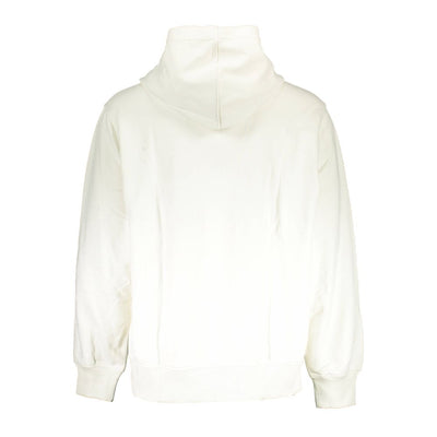 Calvin Klein Weißer Baumwollpullover für Männer