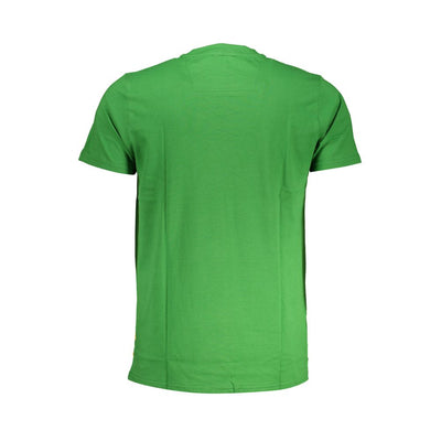 Cavalli Class T-Shirt aus grüner Baumwolle