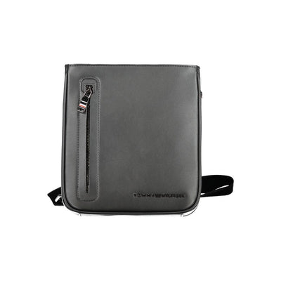 Tommy Hilfiger Schwarze Polyethylen-Umhängetasche