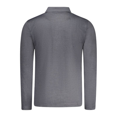 Guess Jeans Schwarzes Baumwoll-Poloshirt für Männer