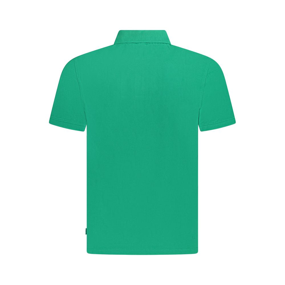 Pepe Jeans Grünes Baumwoll-Poloshirt