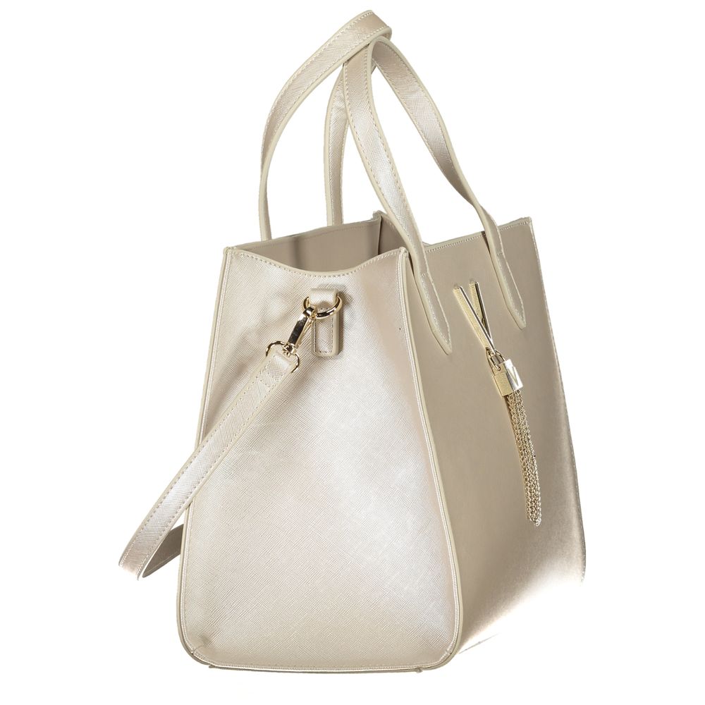 Mario Valentino Graue Polyethylen-Handtasche
