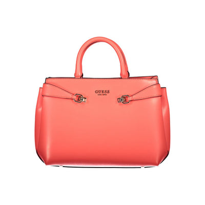 Guess Jeans Rote Polyethylen Frauen Handtasche