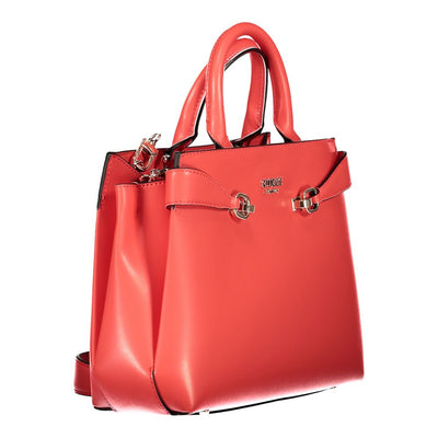 Guess Jeans Rote Polyethylen Frauen Handtasche
