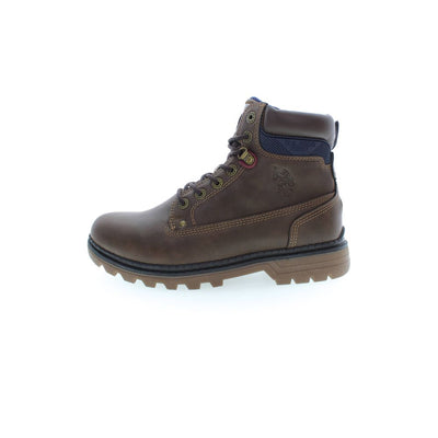 U.S. POLO ASSN. Brauner Polyester Herrenstiefel