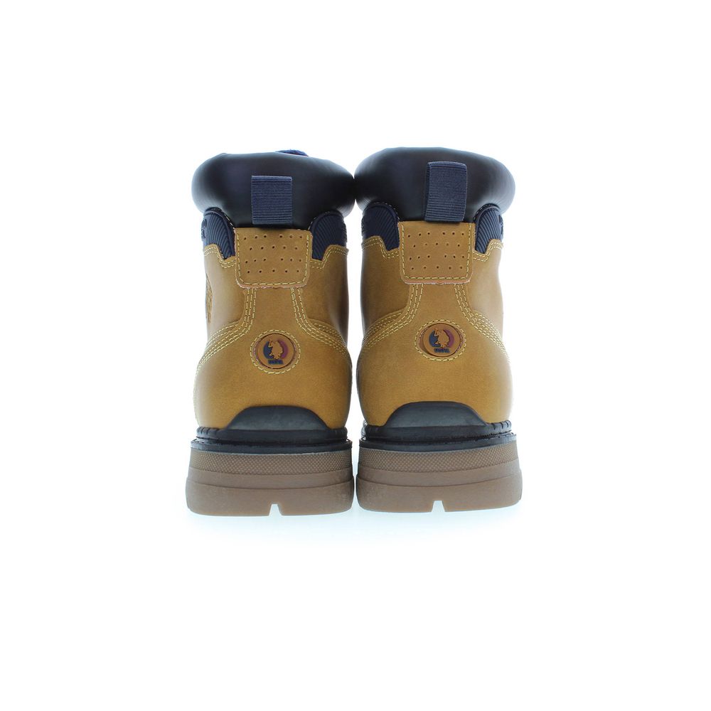 U.S. POLO ASSN. Beige Polyester Herrenstiefel