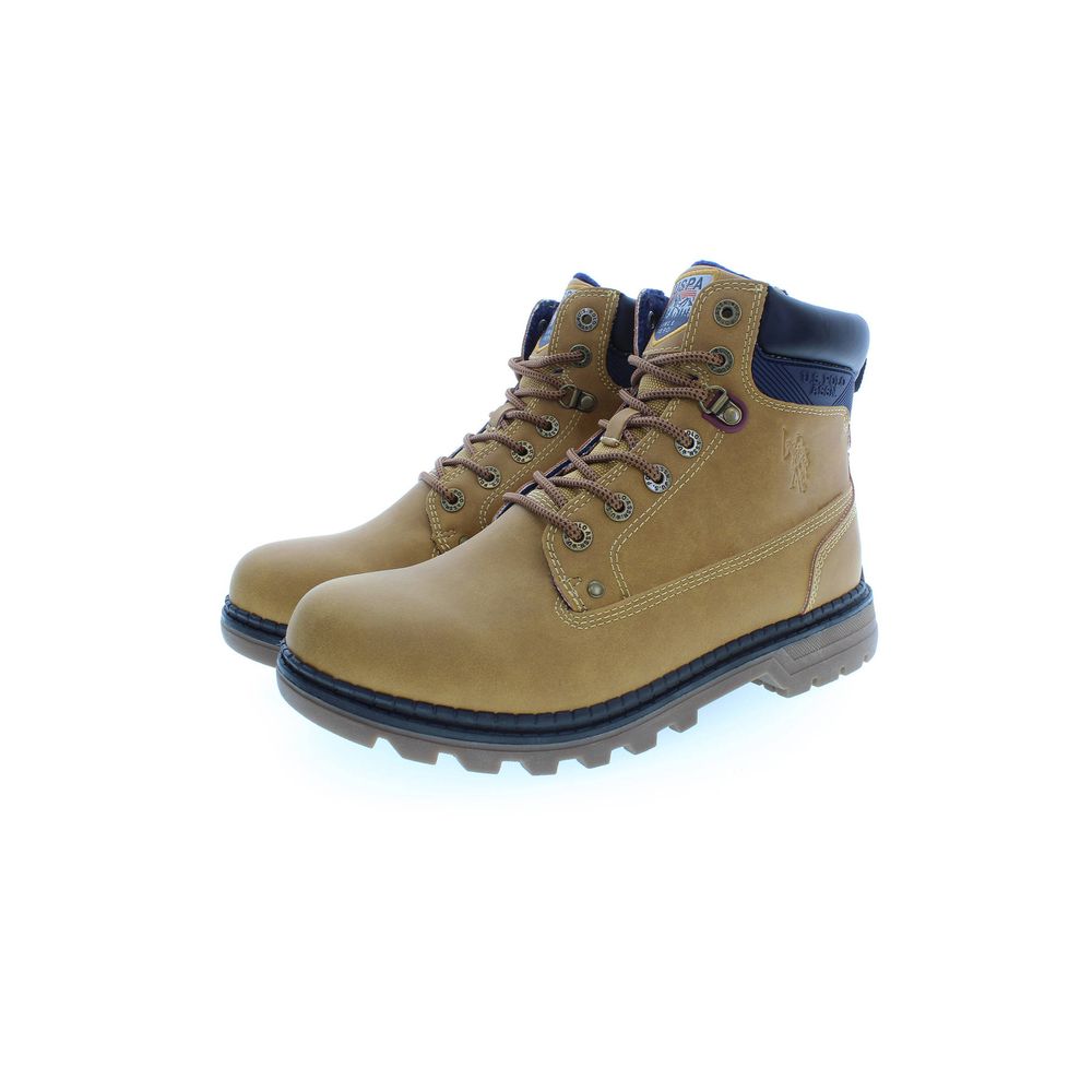 U.S. POLO ASSN. Beige Polyester Herrenstiefel